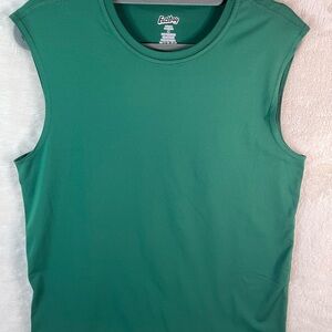 Eastbay Sleeveless Green Athletic Shirt – Lightweight Performance